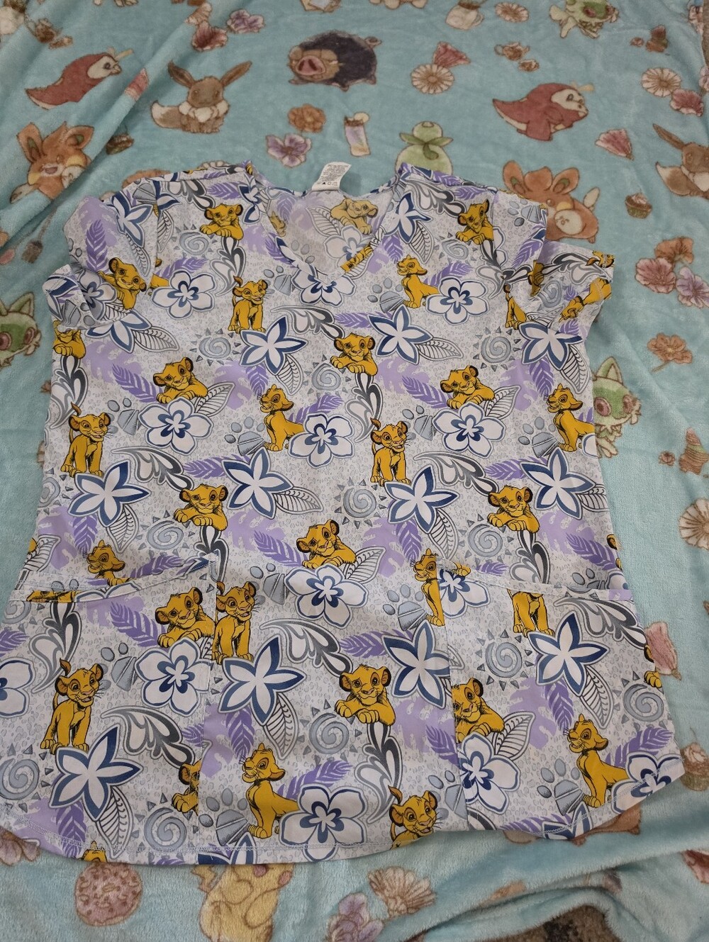 Disney The Lion King Scrub Top